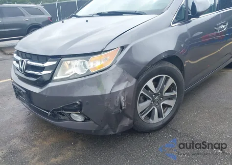 2015 Honda Odyssey Touring/Touring Elite from USA, damaged, VIN 5FNRL5H9XFB034522